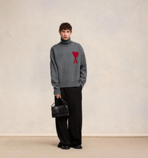 084/GREY RED