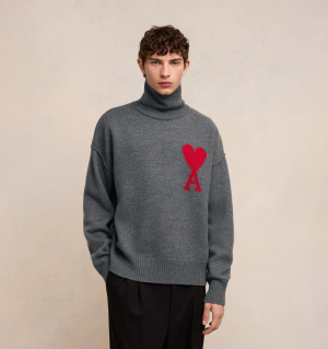 084/GREY RED