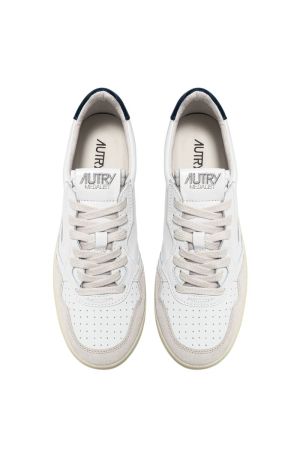 MEDALIST LOW LEAT/SUEDE WHT/
