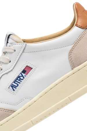 MEDALIST LOW LEAT-SUEDE WHT/