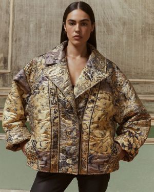 BRIGITTE GOLD FLOWERS