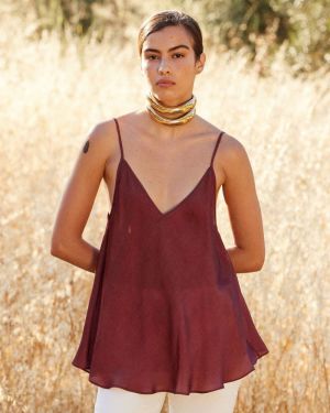 MALIA DARK RED