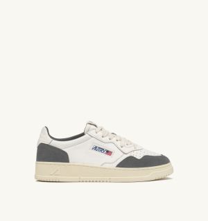 MEDALIST LOW GOAT/SUEDE WHT/