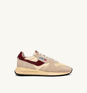 REELWIND LOW SUEDE/NET ECRU/