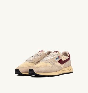 REELWIND LOW SUEDE/NET ECRU/