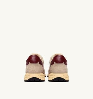 REELWIND LOW SUEDE/NET ECRU/
