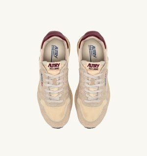 REELWIND LOW SUEDE/NET ECRU/