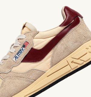 REELWIND LOW SUEDE/NET ECRU/