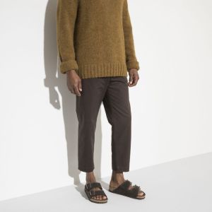 ARIZONA SHEARLING SUEDE FUR MOCCA