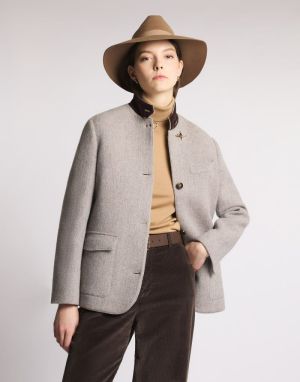 VESTE COL MONTANT B402