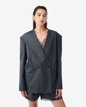 SABRINE GRY36/CHARCOAL