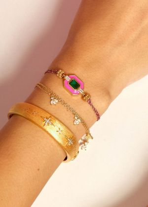 FUCHSIA ART DECO OR