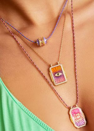 PINK RAINBOW EYE BOHEME OR