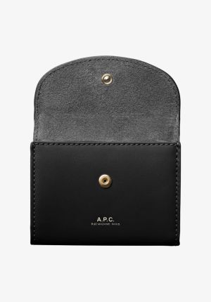 BUSINESS CARD HOLDER GENEVE LZZ NOIR