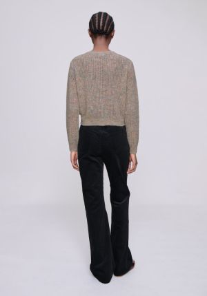 CARDIGAN MAUD GRIS CLAIR CHIN