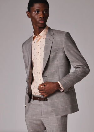TAILORED FIT SUIT 70/GRIS