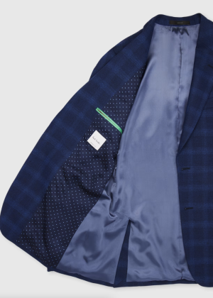TAILORED FIT SUIT 47/BLEU