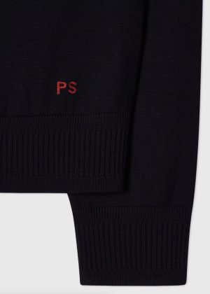 SWEATER ZIP NECK 49/DKNA