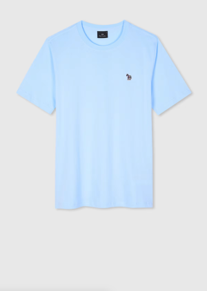 T-SHIRT ZEBRA 41E/ PALE BLUE