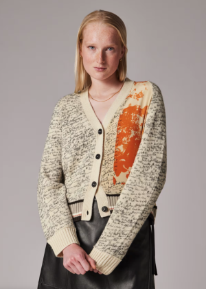 KNITTED CARDIGAN 25/RED