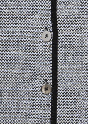 VESTE BOUTON 79/ANTRACITE