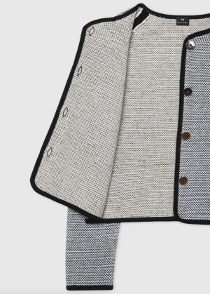 VESTE BOUTON 79/ANTRACITE