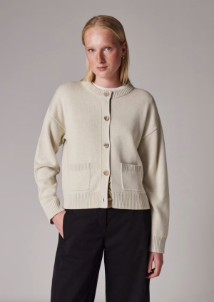 CARDIGAN BOUTON 05/ GRIS