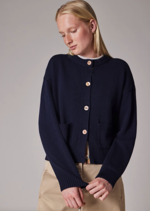 CARDIGAN BOUTON 49/DKNA
