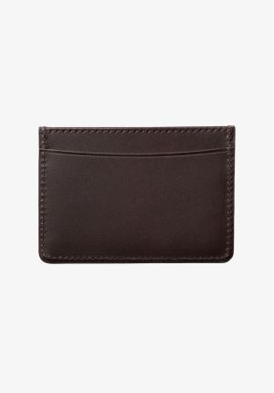PORTE CARTES ANDRE CAE MARRON FONC