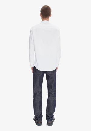 CHEMISE GREG LOGO FS AAB/ BLANC