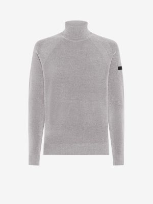 VELVET TURTLENECK KNIT 08 ICE