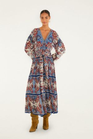 PAISLEY SCARF C