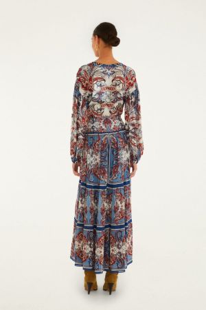 PAISLEY SCARF C