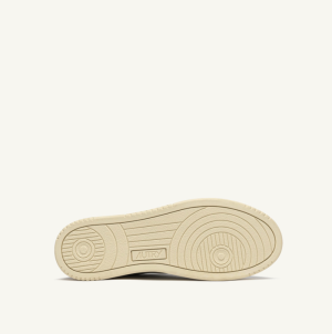 LEAT/SUEDE WHT/