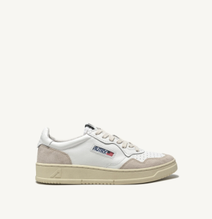  LEAT/SUEDE WHIT