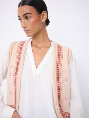BEIGE CHINE